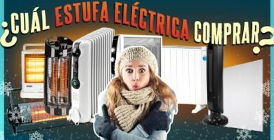 Descubre los tipos de estufas eléctricas más eficientes