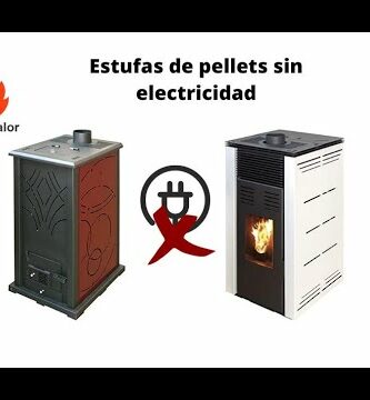 Estufa de pellet sin electricidad: la opción más eficiente