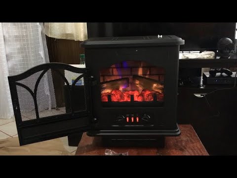Estufas eléctricas con efecto de fuego