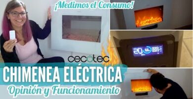 Estufa eléctrica con efecto de fuego real: la mejor opción para tu hogar