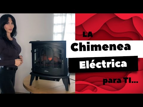 Estufa eléctrica imitación chimenea: calidez y confort en tu hogar
